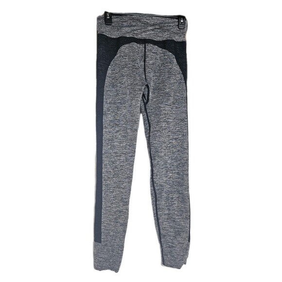 Victoria Secret Leggings PINK Active Ultimate  sz M Yoga Pant Gray Drawstring - Picture 3 of 5